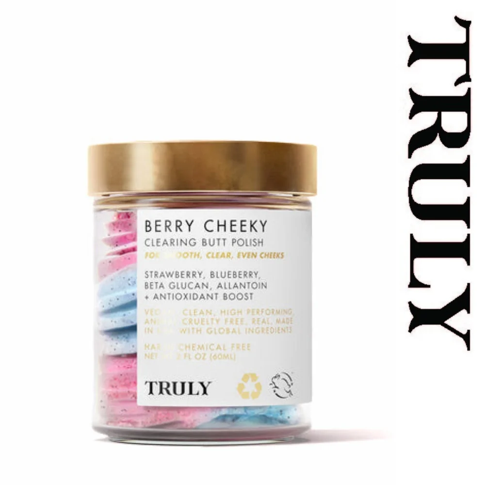 Berry Cheeky Clearing Butt Polish Blemish-Fighting Booty Polish - DISCONTINUED